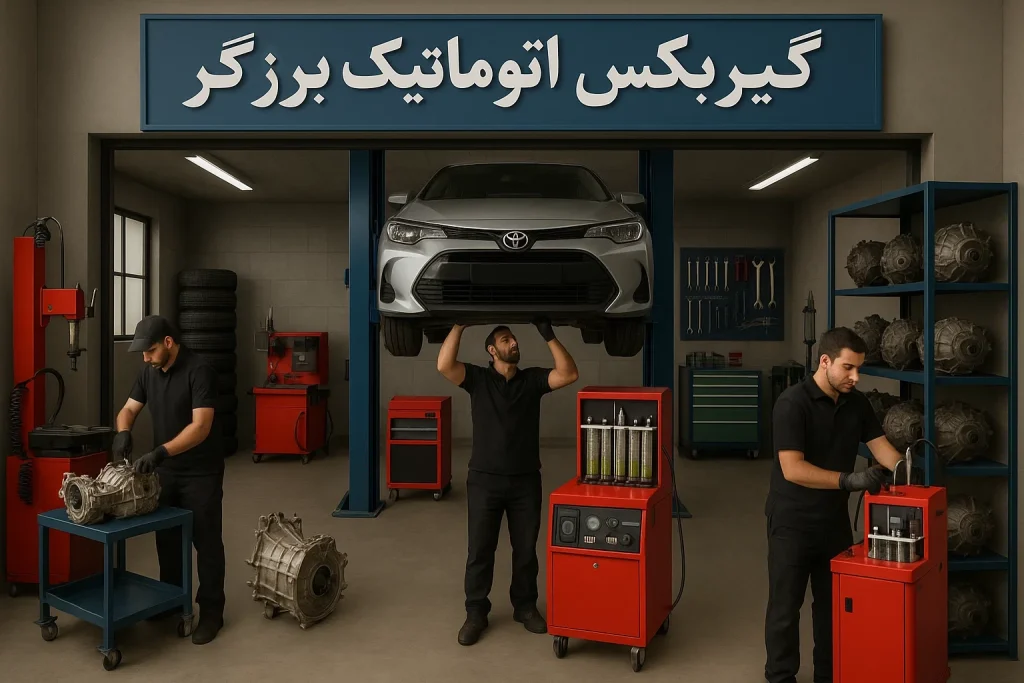 گیربکس اتوماتیک برزگر